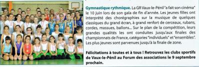 Les gymnastes de la saison 2011 / 2012